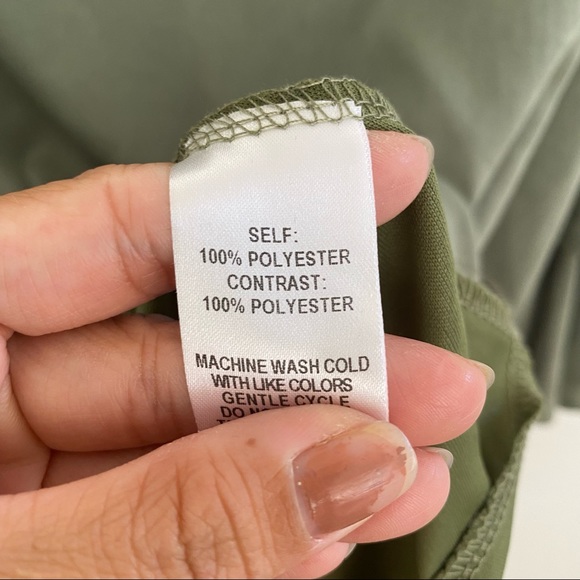 LULUS Women's Small Green Long-Sleeve Mini Dress - Picture 4 of 10